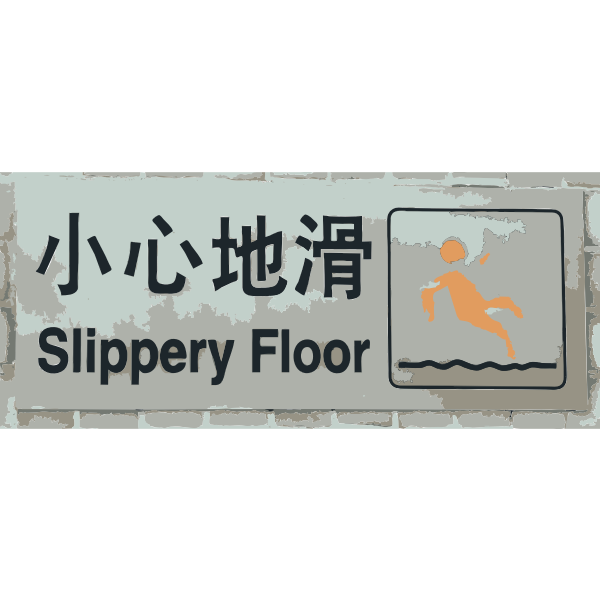 Slipped floor Chinese
